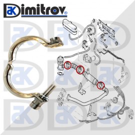 Скоба EGR клапан Citroen Fiat Peugeot